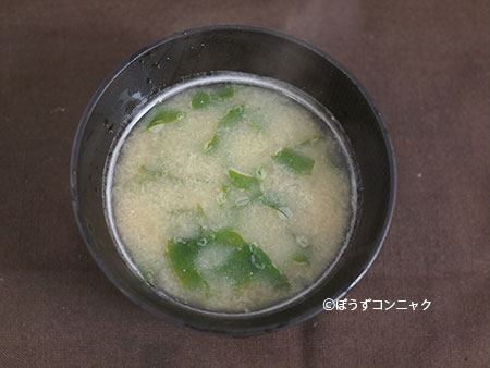 ハバノリみそ汁